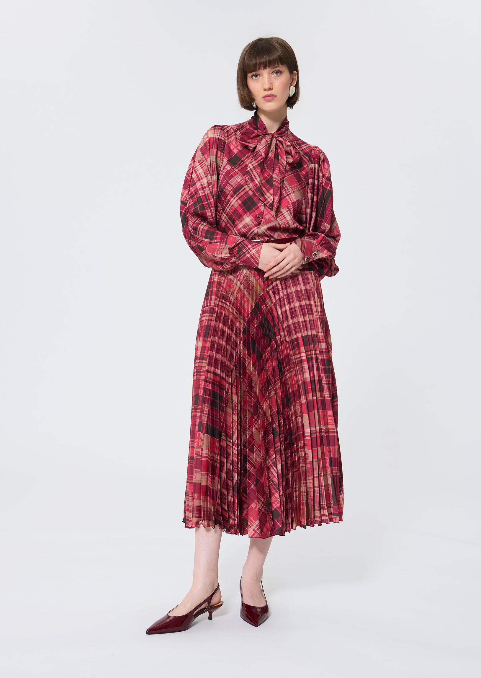 Candya  raspberry shirt for women