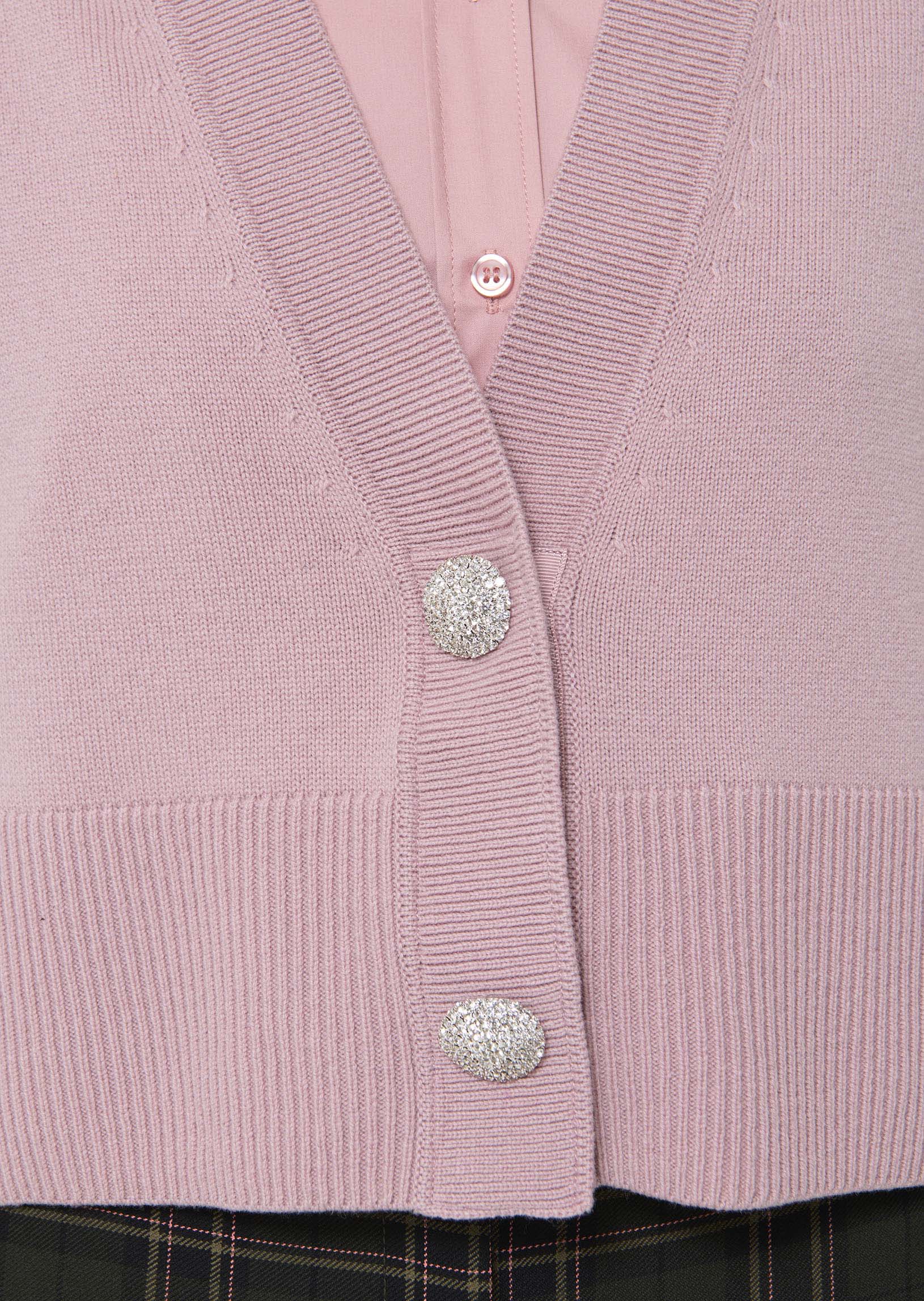 Gilles  blush cardigan for women