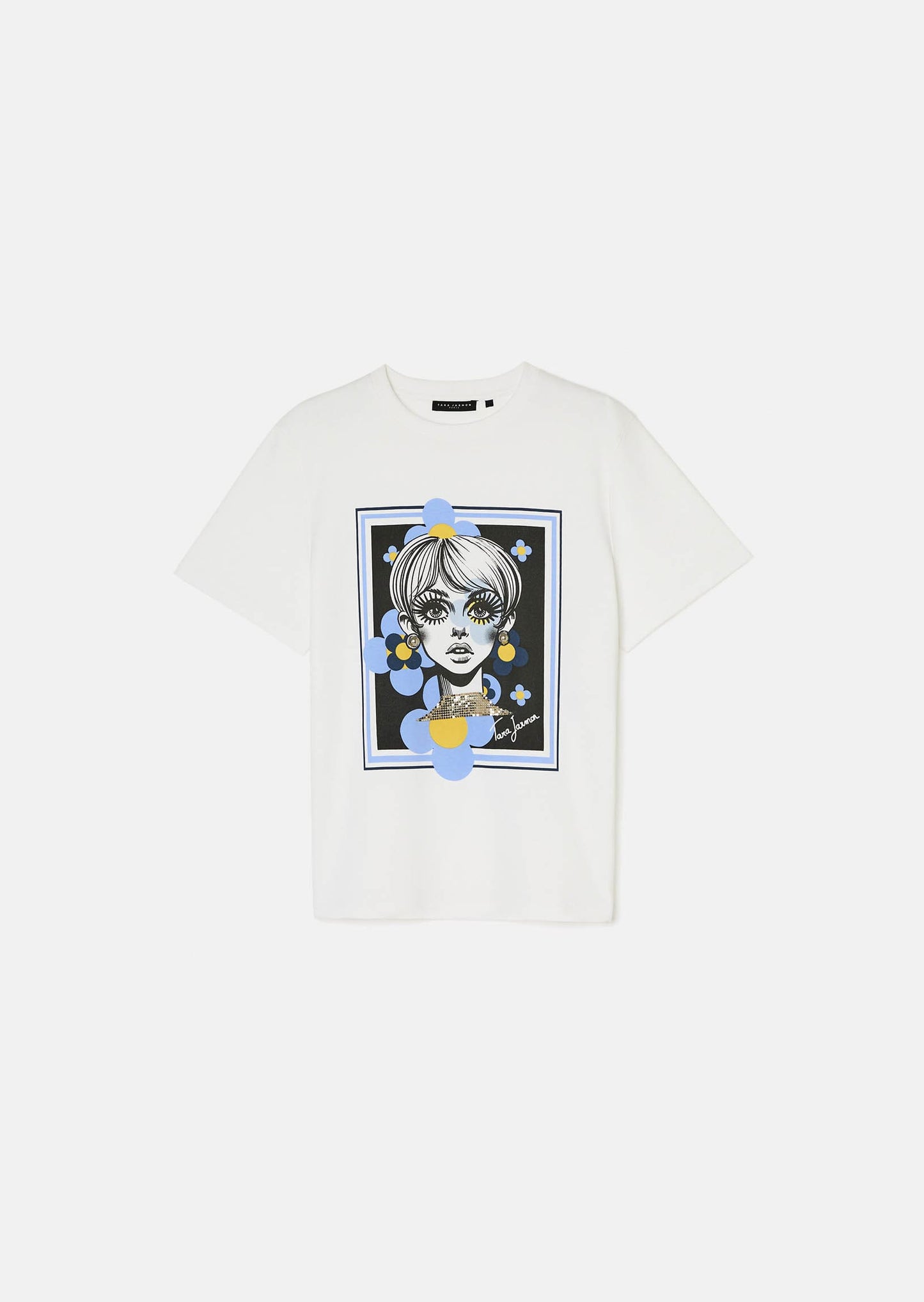 Taratwiggy  white t-shirt