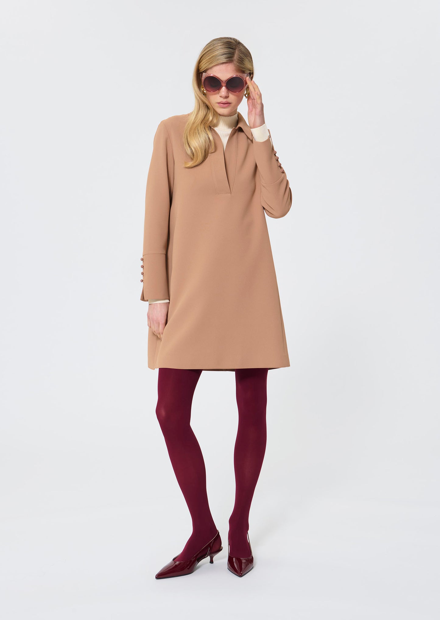 Raffa  hazelnut dress for women