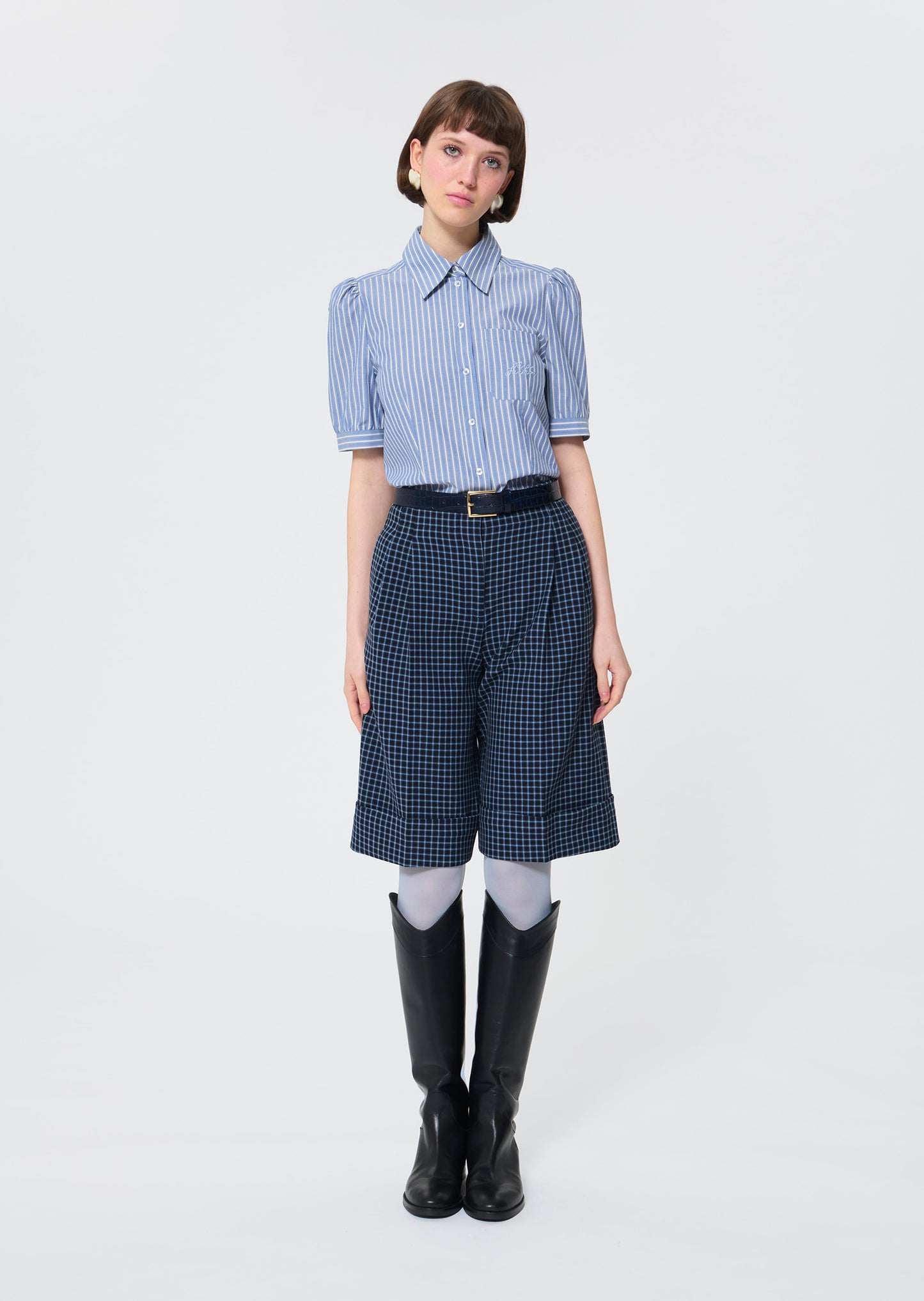 Coline  blue shirt for women
