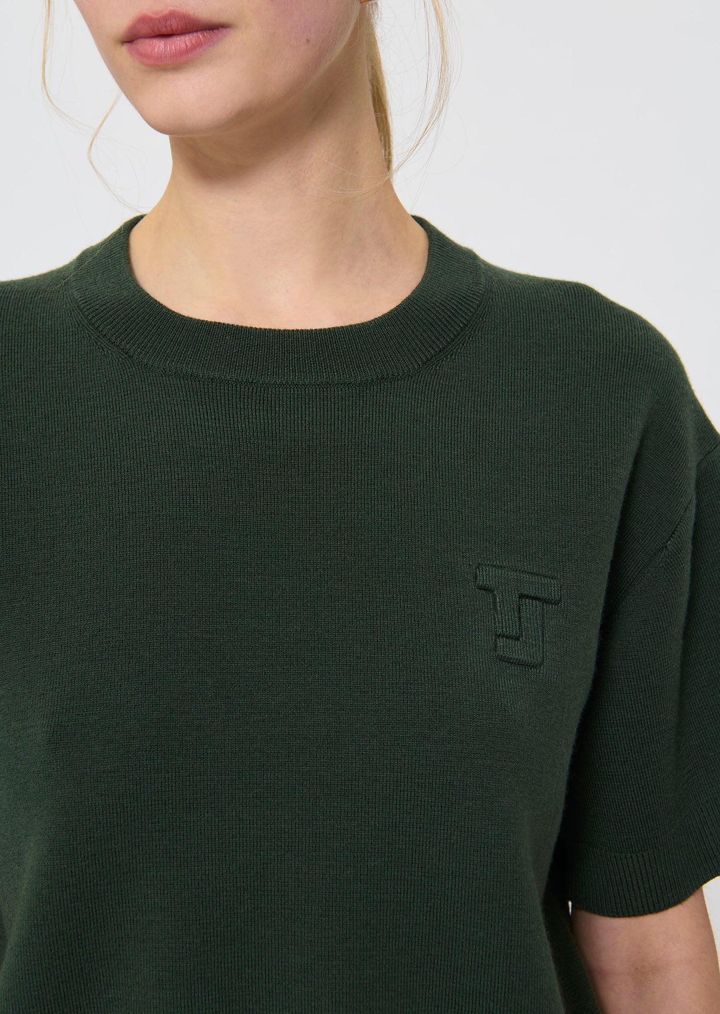 Pamelia  green sweater for women
