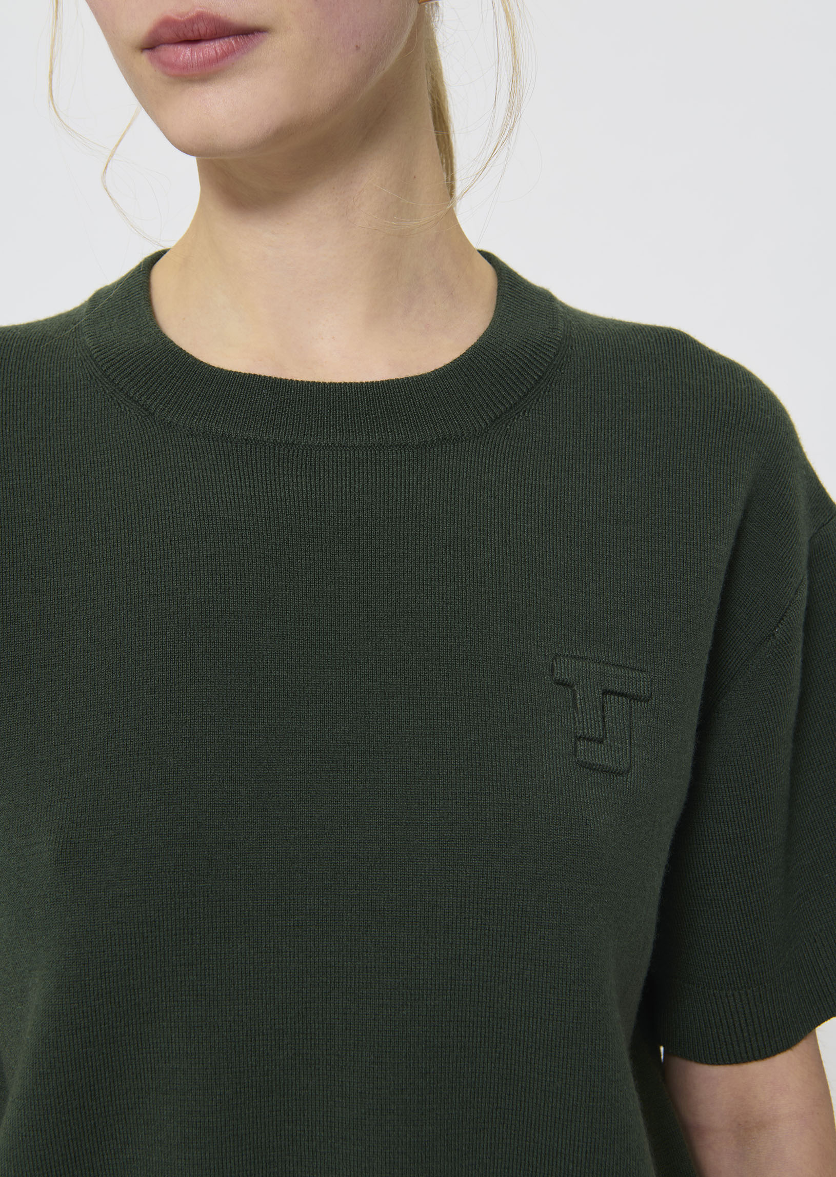 Pamelia  green sweater for women