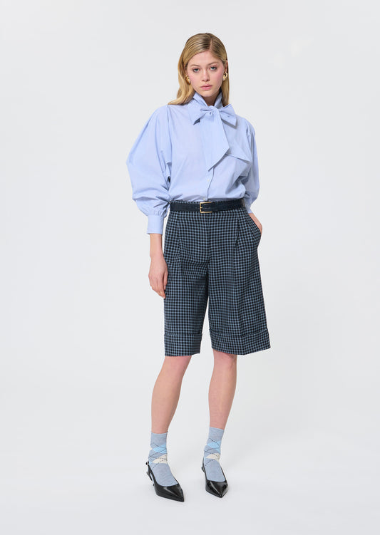 Candya  blue shirt for women