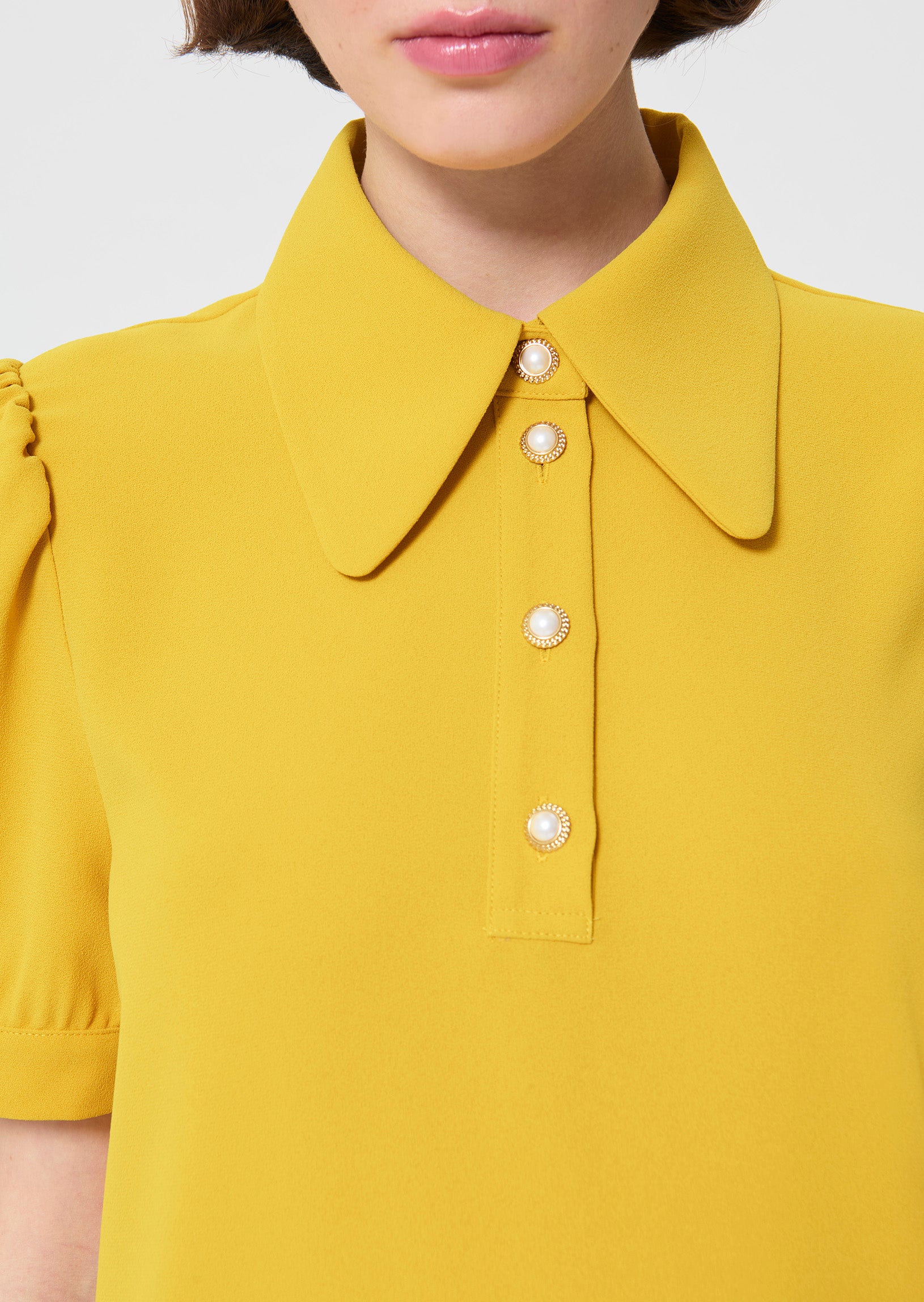 Tonino  yellow top for women