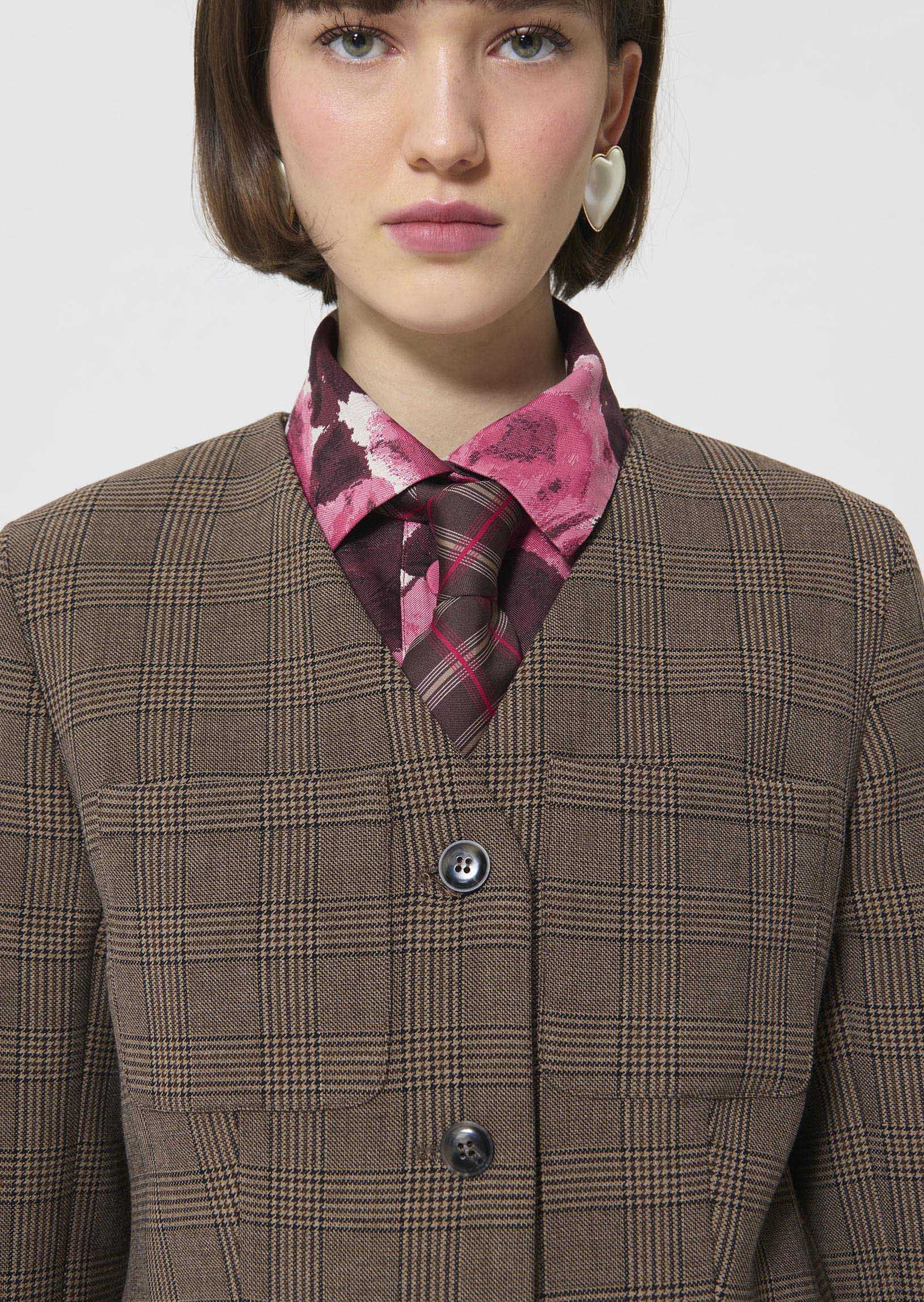 Vittoria  taupe jacket for women