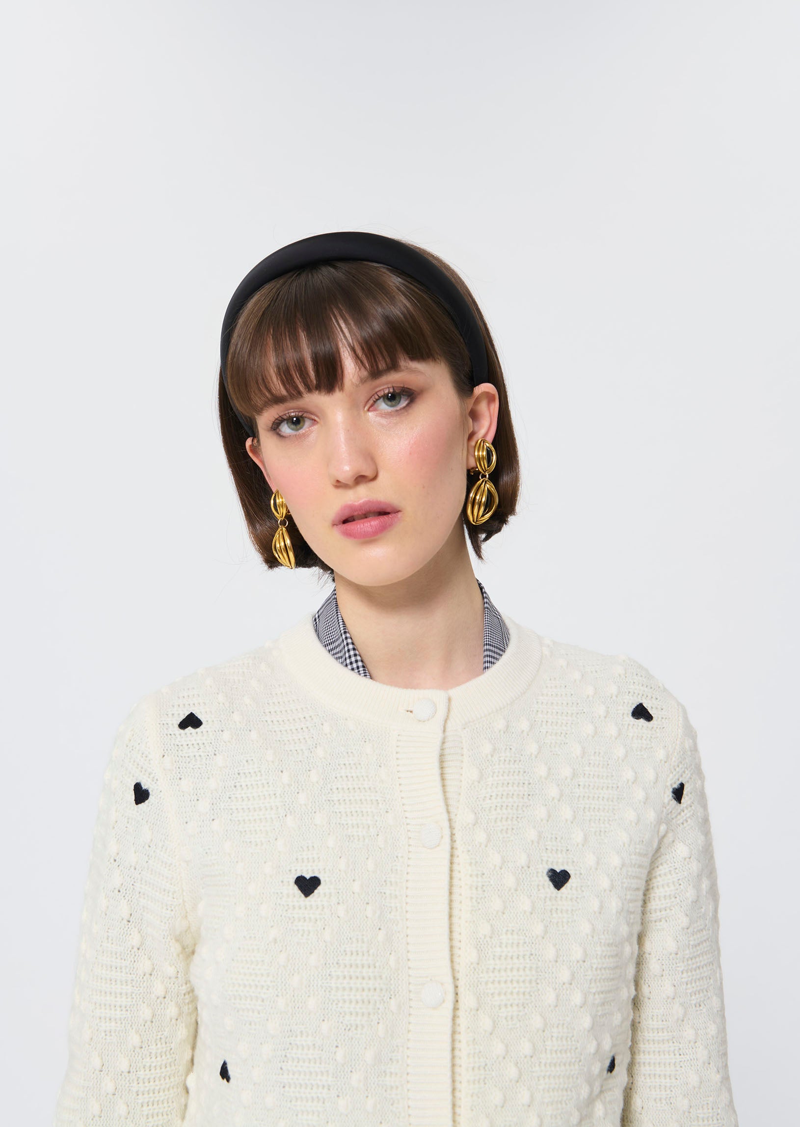 Guy  ecru vest for women