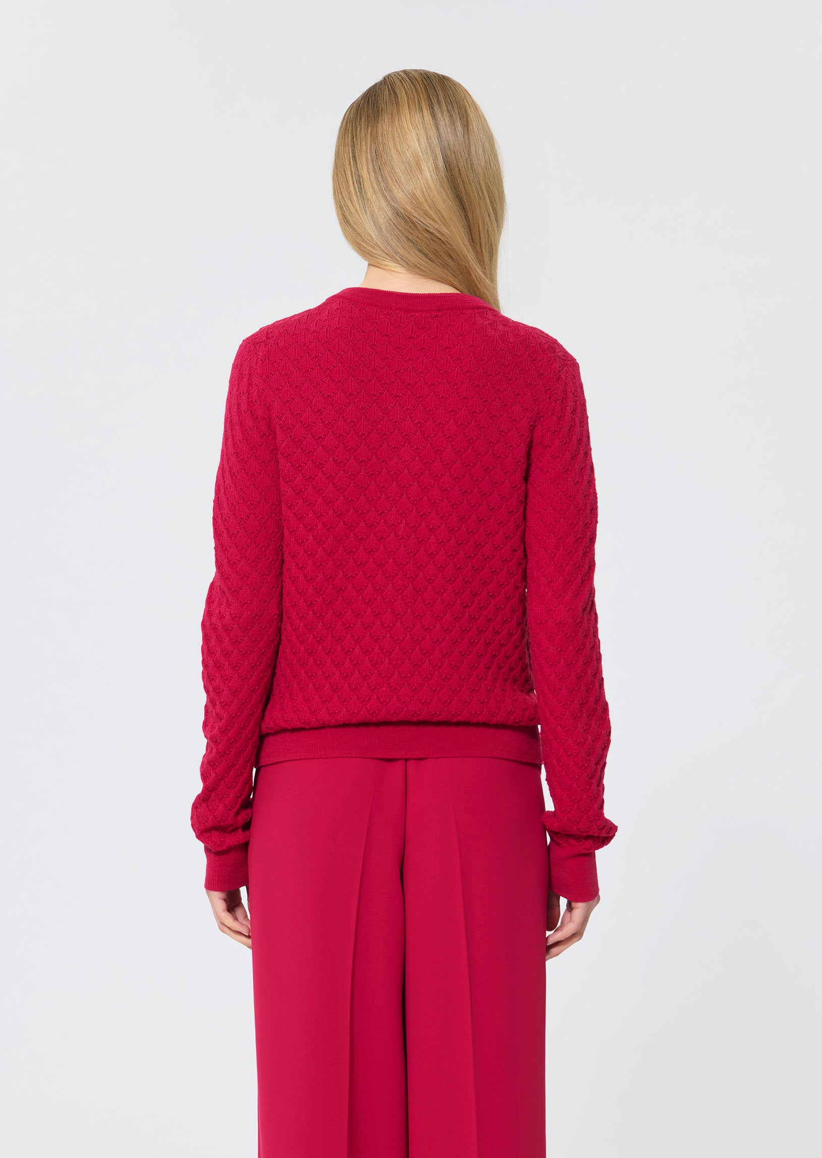 Gerty  garnet vest for women